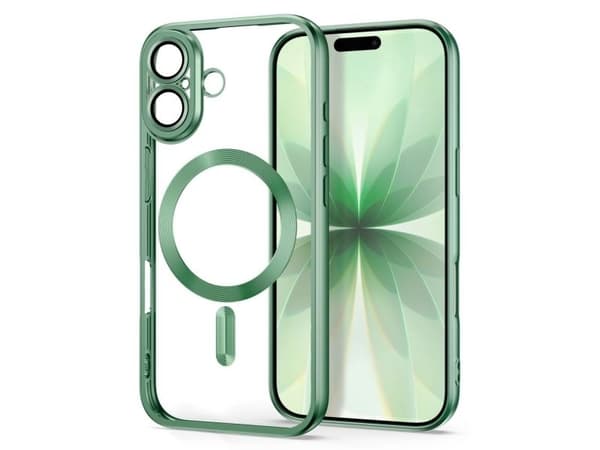 Tech-Protect MagFlex Case for iPhone 17 - Matte Green