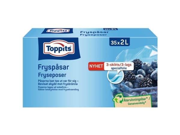 Pakastepussit 2L 35kpl (10kpl/DFP)