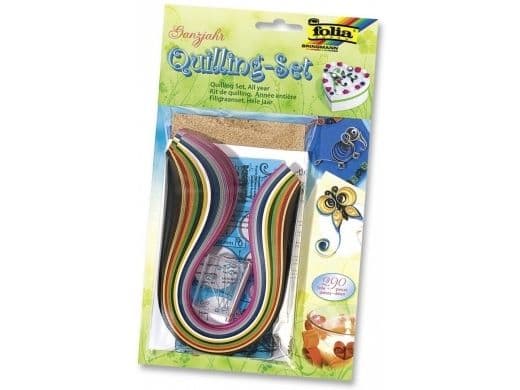 Folia 12819, Children''s quilling set, Multifärg, 290 styck