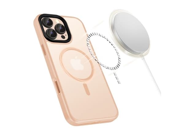 Tech-Protect MagMat MagSafe-skal för iPhone 16 Pro Max - rosa
