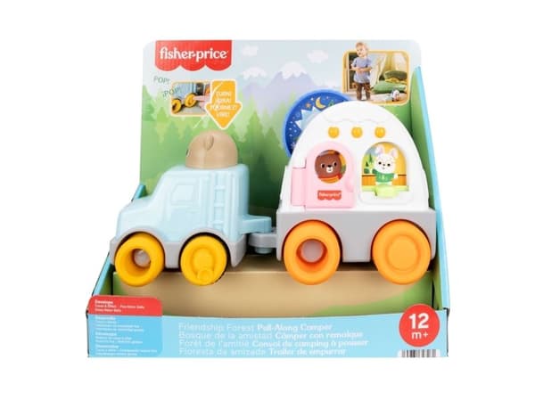 Fisher-Price Outdoor Explorers træk-kamper camper