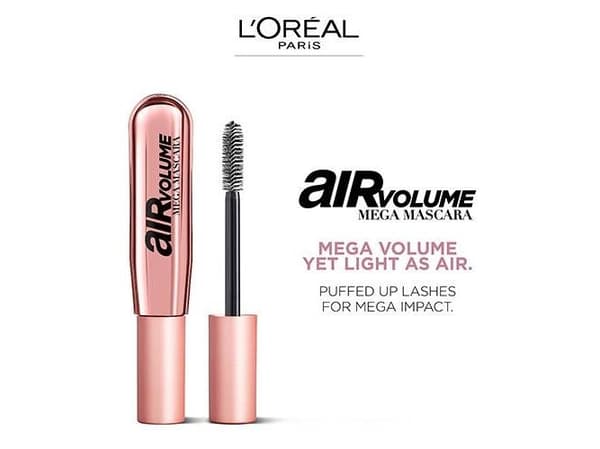 L'Oreal Paris LOREAL PARIS AIR MEGA VOLUME MASCARA BLACK 01