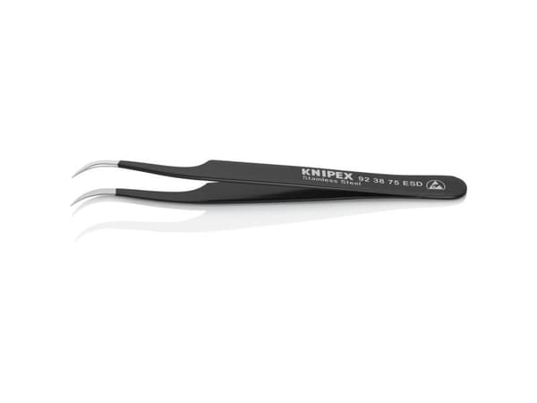 Knipex 92 38 75 ESD, Sort, Metallic, 17 g, 12 cm