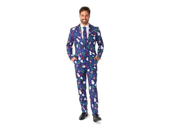 Suitmeister blå snögubbe