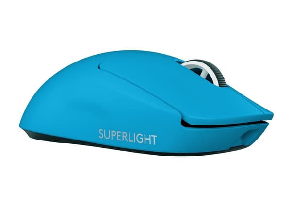 Logitech PRO X SUPERLIGHT 2 LIGHTSPEED gamingmus cyan - EER2-933
