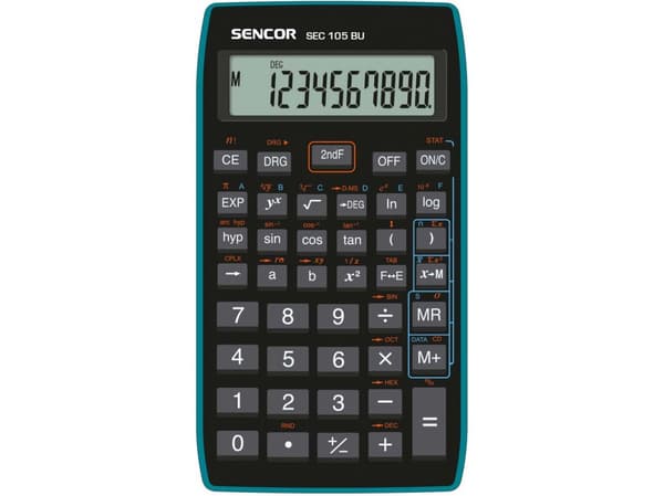 Sencor SEC 105 BU miniräknare