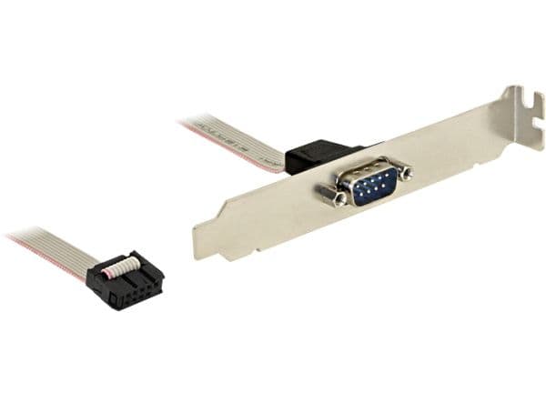 Delock - Serielt panel - DB-9 (hann) til 9-pins IDC (hunn) - 25 cm