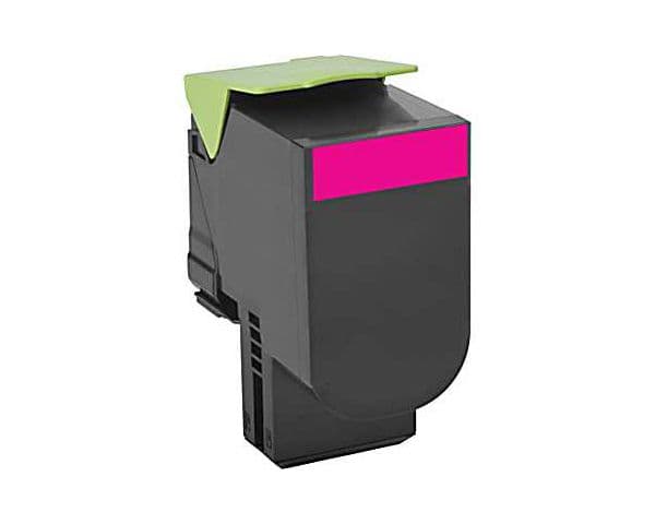 Lexmark 80C0S30, 2000 sivua, Magenta, 1 kpl