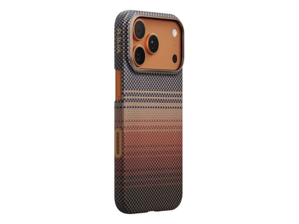 Pitaka KI1702SP, Mobilskal, Apple, iPhone 17 Pro, 16 cm (6.3"), Orange
