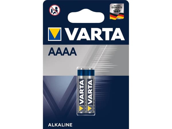 Varta 4061 - Batteri 2 x AAAA - Alkalisk