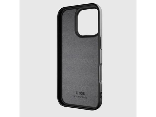 SBS Instinct-deksel for iPhone 16 Pro - svart