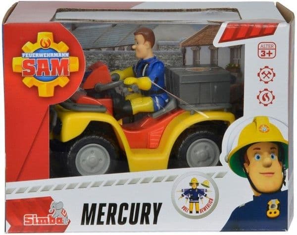Speel Goed 9257657 - Fireman Sam Quad Mercury modellbiler