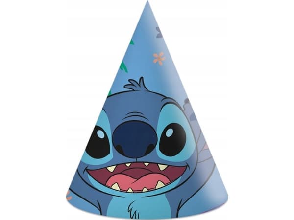 Stitch & Angel partyhatte, 6 stk