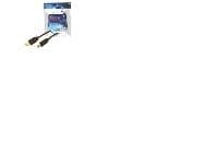 MediaRange Printer Cable - USB-kabel - USB (hane) till USB typ B (hane) - 3 m - svart
