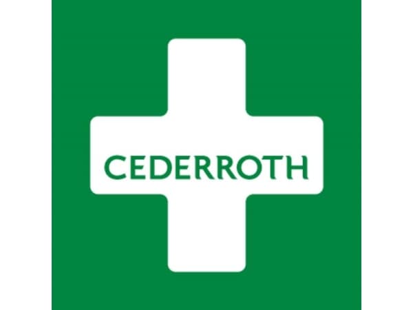 Ögonduschbehållare Cederroth 7200, grön
