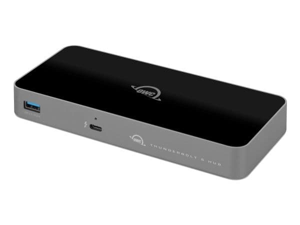 Thunderbolt 5 -keskitin(grau/schwarz, Thunderbolt 5, USB-A)