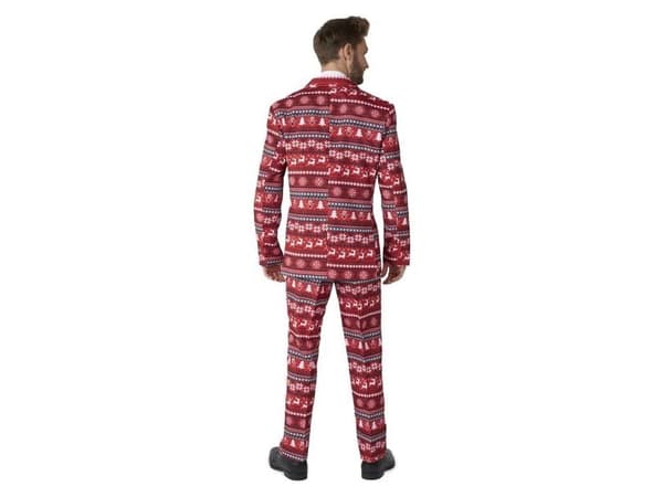 Suitmeister Nordic Pixel Red