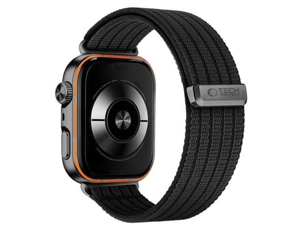 4kom.pl TECH-PROTECT NYLON HUAWEI WATCH FIT 3 / 4 / 4 PRO / 5 / 5 PRO BLACK