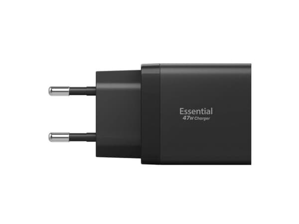 Spigen Essential EE472EU, Innendørs, AC, Svart