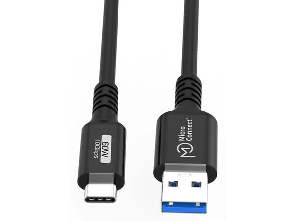 Premium USB-C to USB-A cable  4m, 10Gbps, 60W