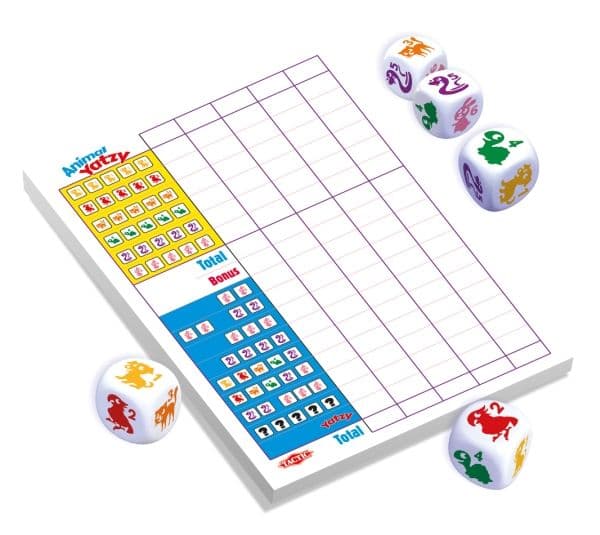 Tactic Animal Yatzy dice game