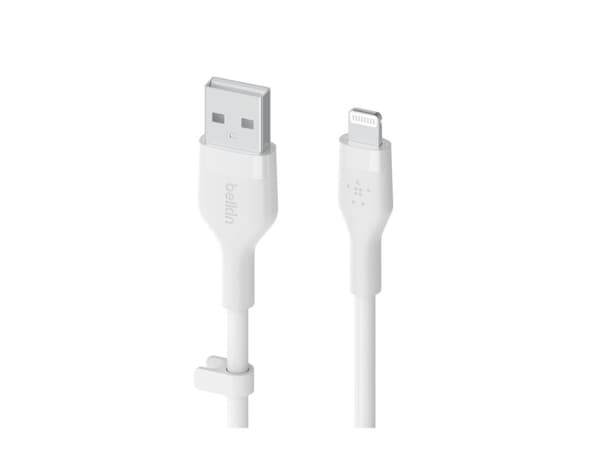 Belkin BoostCharge - Lightning-kabel - USB hann til Lightning hann - 2 m - hvit
