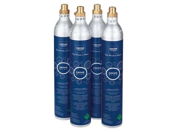 GROHE 40422000, Blå, Rustfritt stål, 4 stk