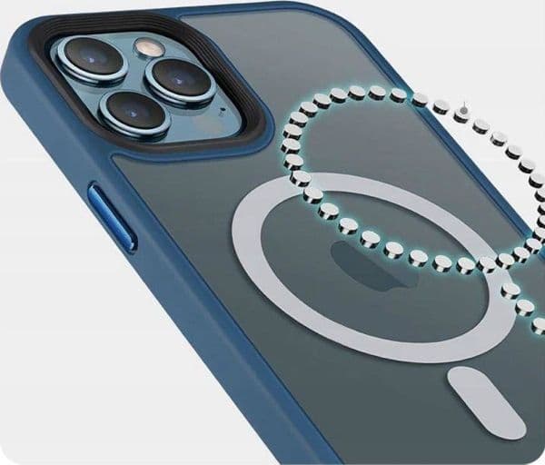 Tech-Protect MagMat MagSafe-deksel til iPhone 13 - matt sort