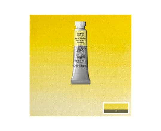 Akvarell proff. 5 ml Winsor Yellow 730