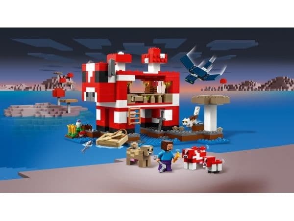 LEGO Minecraft 21270 Mooshroom-huset