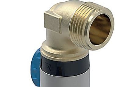Geberit FlowFit 90° mutka ulkokierteellä: CuSn4Zn2PS, d=32mm, R=1"