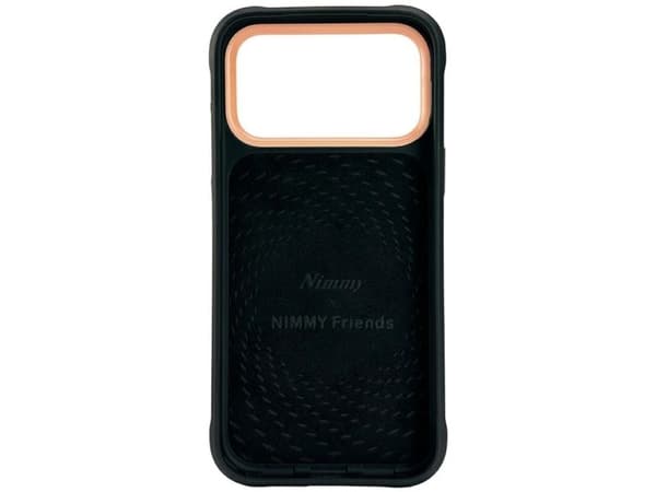 Nimmy Cool&Cute 2.0 Gorilla-deksel til iPhone 17 Pro Max - svart