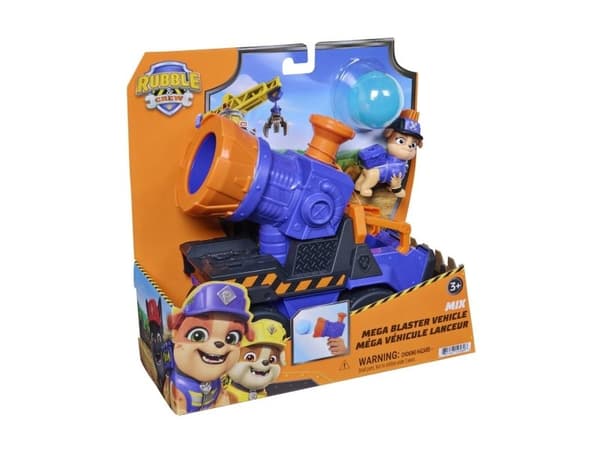 Rubble & Crew Mix's Mega Blaster Vehicle