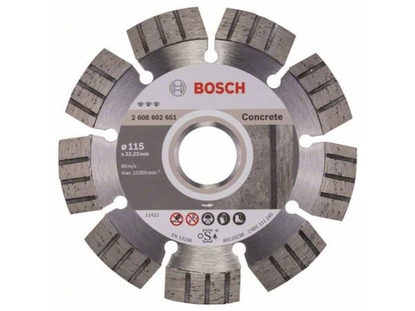 Bosch DIAMANTSKIVE 115MM PARAS BETONI