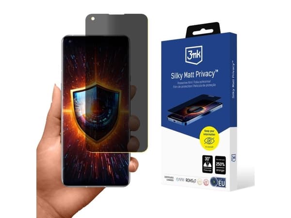 3mk Silky Matt Privacy OnePlus 9 Pro -puhelimeen