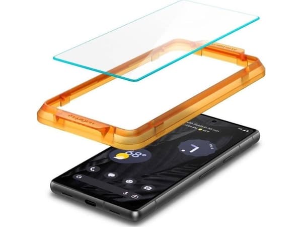 Spigen Glas.tR AlignMaster, Google, Pixel 7a Spigen case, 1 stykker