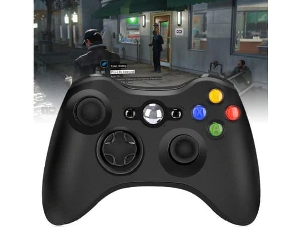 Strado Bluetooth-kontroller för XBOX 360 vit (GPX36)