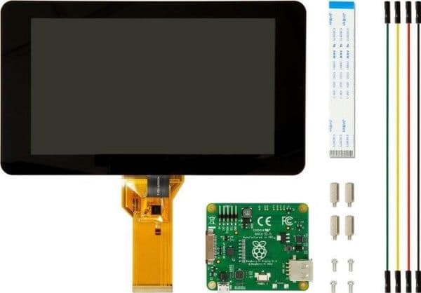 JOY-iT - Display - TFT - 7" - 1024 x 600 piksler