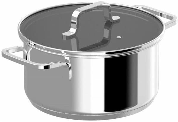 Berghoff kastrull med lock Helix 20 cm 3 L