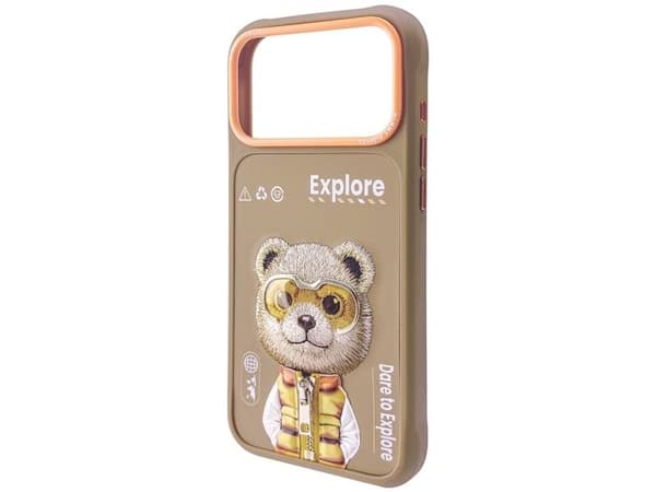 Nimmy Cool&amp;Cute 2.0 Bear Case for iPhone 17 Pro Max - Beige
