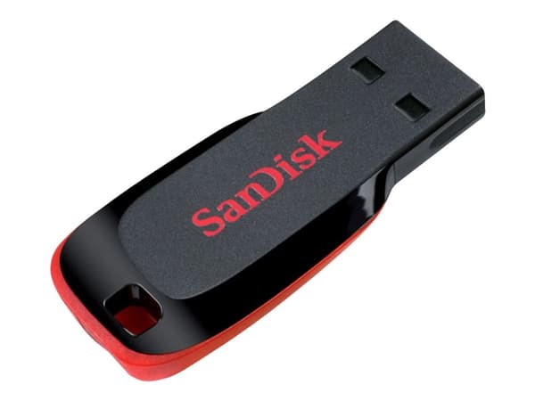 SanDisk Cruzer Blade - USB-flashstasjon - 8 GB - USB 2.0