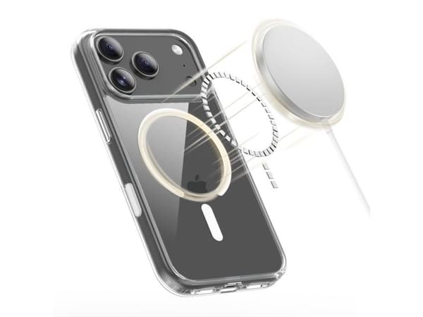 Tech-Protect Flexair Hybrid CC MagSafe-etui til iPhone 17 Pro - klar