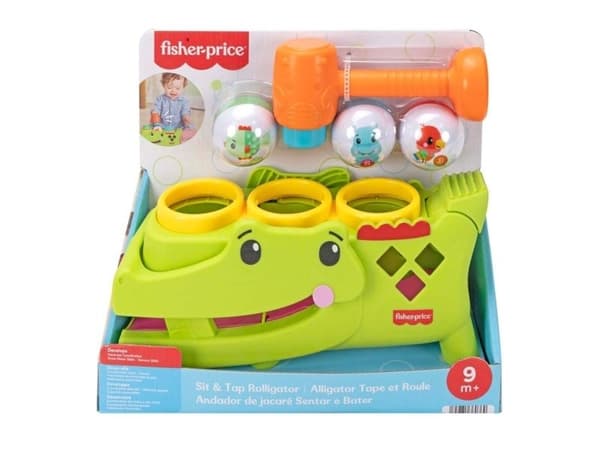 Fisher-Price Tap & Roll Alligator