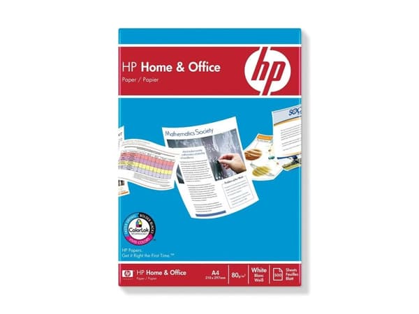 Printerpapir HP Home & Office A4 80g hvit - (500 ark)