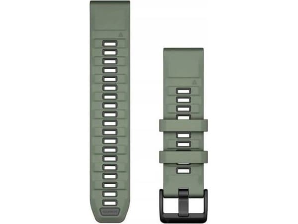 Garmin Garmin Ersatz armbånd QuickFit 22mm Silikon Weidengreen/Graphit