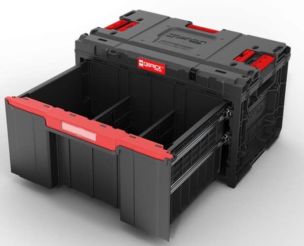 Q-Brick byrå med stor låda Qbrick System ONE 2.0 DRAWER 1 TOOLBOX