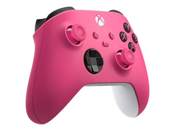 Microsoft Xbox Wireless Controller - Spelkontroll - trådlös - Bluetooth - deep pink - för Microsoft Xbox Series X, Microsoft Xbox Series S, PC, And...