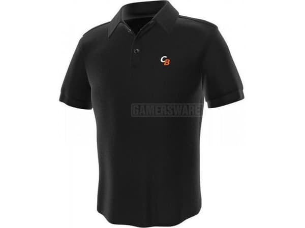 GamersWear ComputerBase polo svart (S)