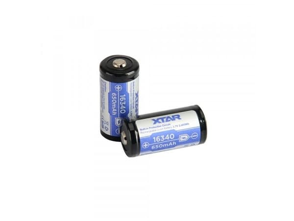 Xtar akku 16340 650mAh 1 szt.