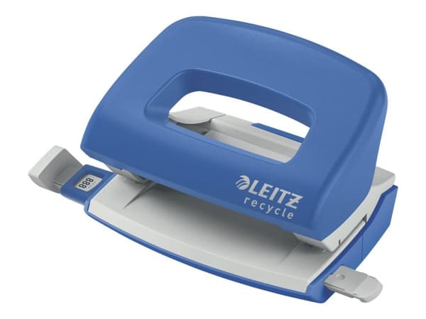 Leitz NeXXt Recycle mini hulapparat, 10 ark Blå